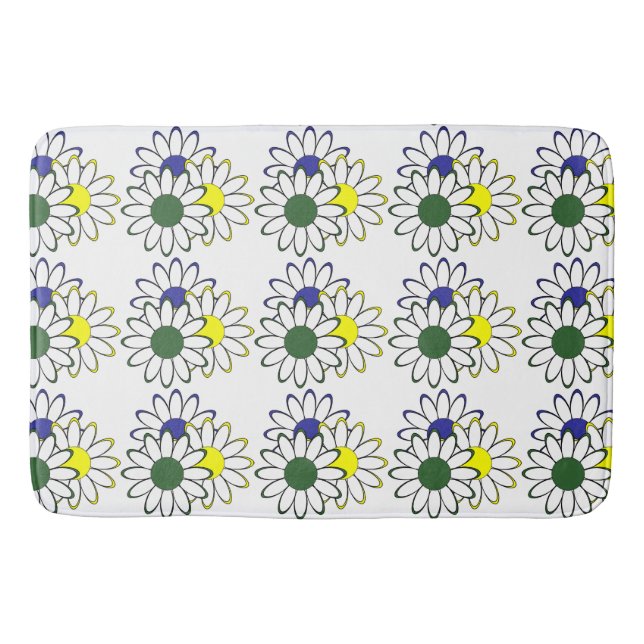 Alfombrilla De Baño Mat. de baño/flores (Anverso)