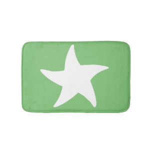 Alfombrilla De Baño Mat de baño Green Sea Star