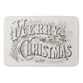 ALFOMBRILLA DE BAÑO MAT DE BAÑO: ILUSTRACION FERRY NAVIDAD