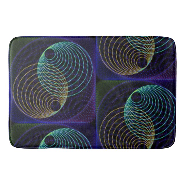 Alfombrilla De Baño mat de baño infinito de espacio (Anverso)