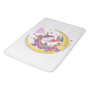 Alfombrilla De Baño Mat de baño mágico de Unicorn