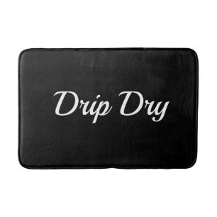 Alfombrilla De Baño Mat de baño medio seco con goteo