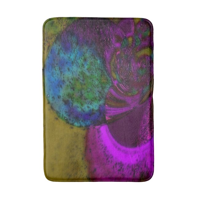 Alfombrilla De Baño Mat de baño medio "Texas Pricky Pear" (Frente vertical)