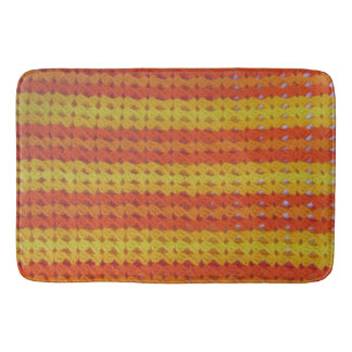 Alfombrilla De Baño Mat de baño - Modelo afgano Naranja