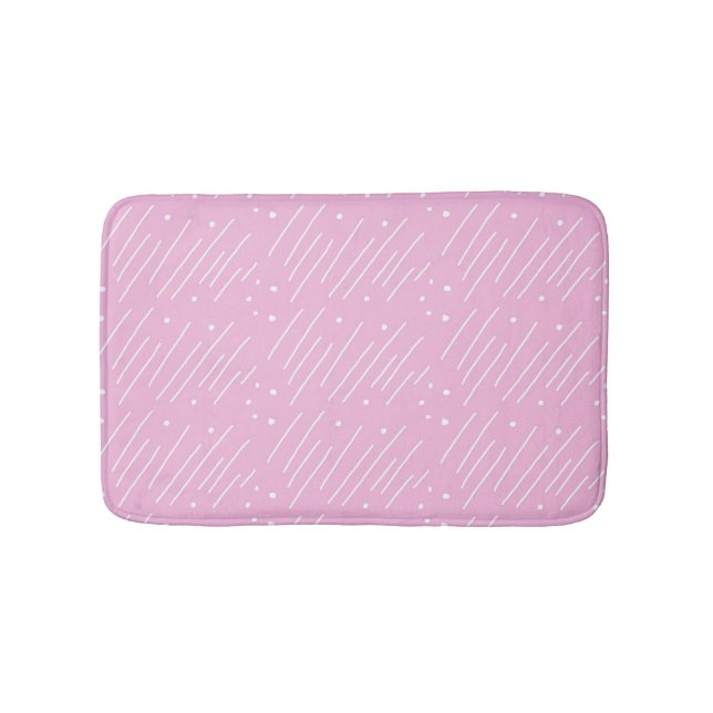 Alfombrilla De Baño Mat de baño morado (Anverso)