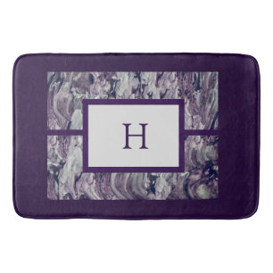 Alfombrilla De Baño Mat de baño n.º 2 Fosa de líquido morado y gris