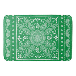 Alfombrilla De Baño Mat de baño Paisley Pattern-1