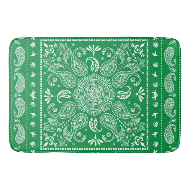 Alfombrilla De Baño Mat de baño Paisley Pattern-1 (Anverso)