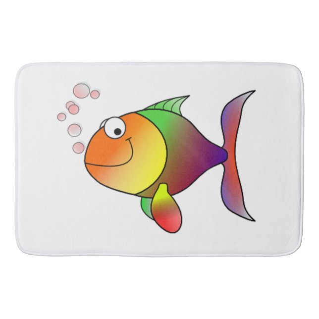 Alfombrilla De Baño Mat. de baño/peces (Anverso)