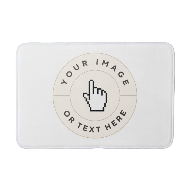 Alfombrilla De Baño Mat de baño - Personalizado (añadir imagen/texto) (Anverso)