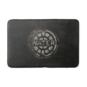 Alfombrilla De Baño Mat. de baño principal de agua