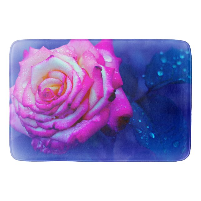 Alfombrilla De Baño Mat. de baño/Rosa (Anverso)