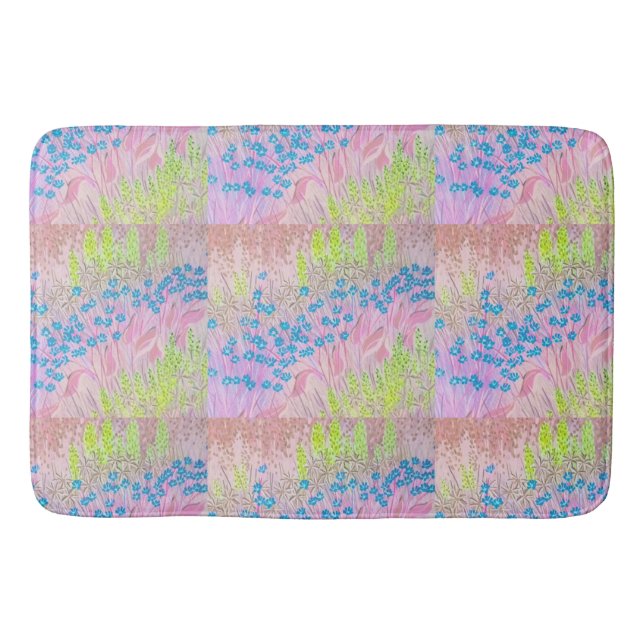 Alfombrilla De Baño Mat de baño rosa de los prados (Anverso)