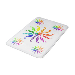 Alfombrilla De Baño Mat de baño - Ruedas de color