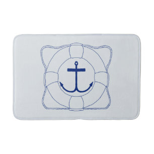 Alfombrilla De Baño Mat de baño salvavidas/de anclaje (impresión oscur