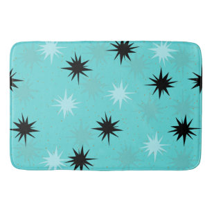 Alfombrilla De Baño Mat de baño turco atómico estallido estelar