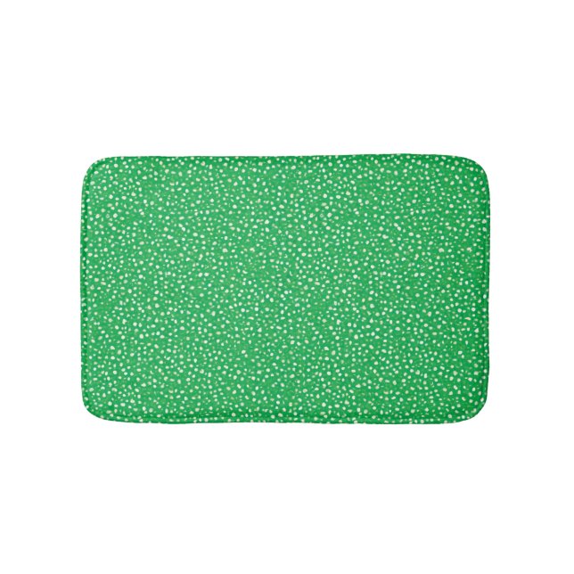 Alfombrilla De Baño Mat de baño verde afilado (Anverso)
