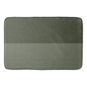 Alfombrilla De Baño Mat de baño verde de dos tonos mosís - Personaliza