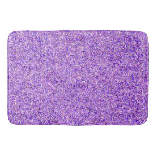 Alfombrilla De Baño Mat de baño violeta con grietas