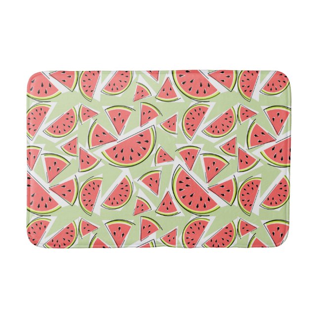 Alfombrilla De Baño Mat de baño Watermelon Green Multi (Anverso)