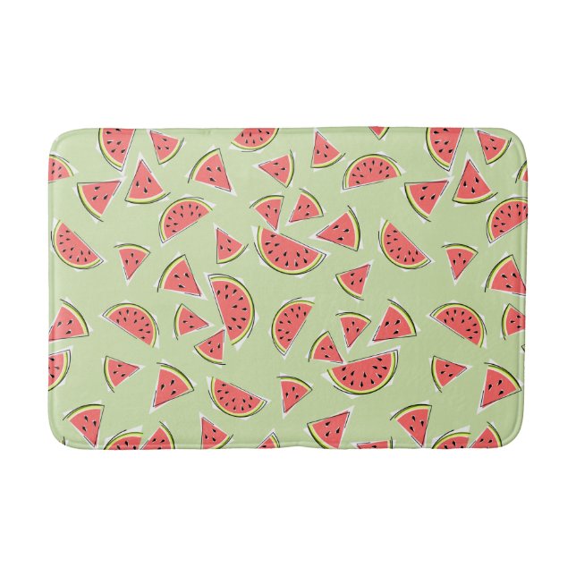 Alfombrilla De Baño Mat de baño Watermelon Green Multi (Anverso)