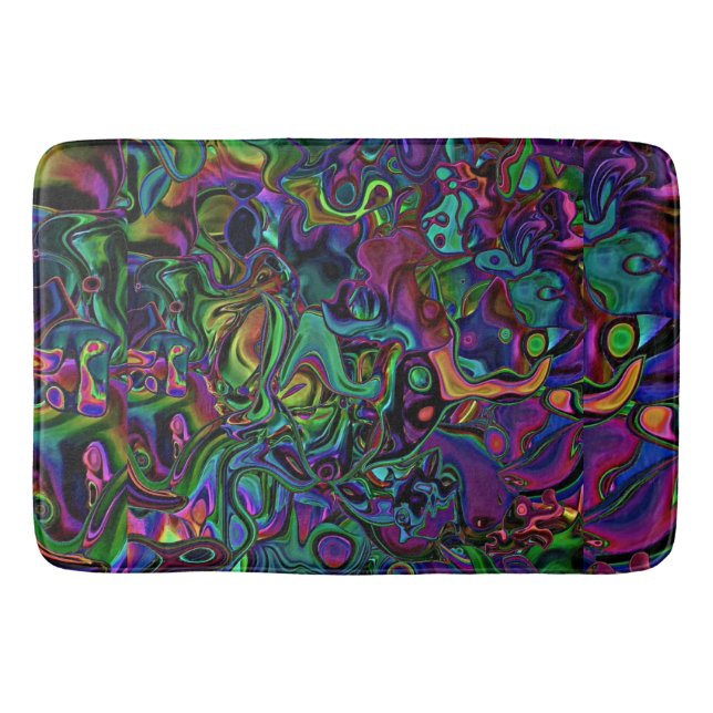 Alfombrilla De Baño Mat de Bath de Melt de Cerebro (Anverso)
