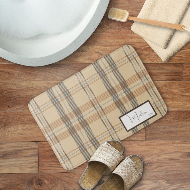 Alfombrilla De Baño Mat de Bath de pergamino de plástico moderno (Subido por el creador)