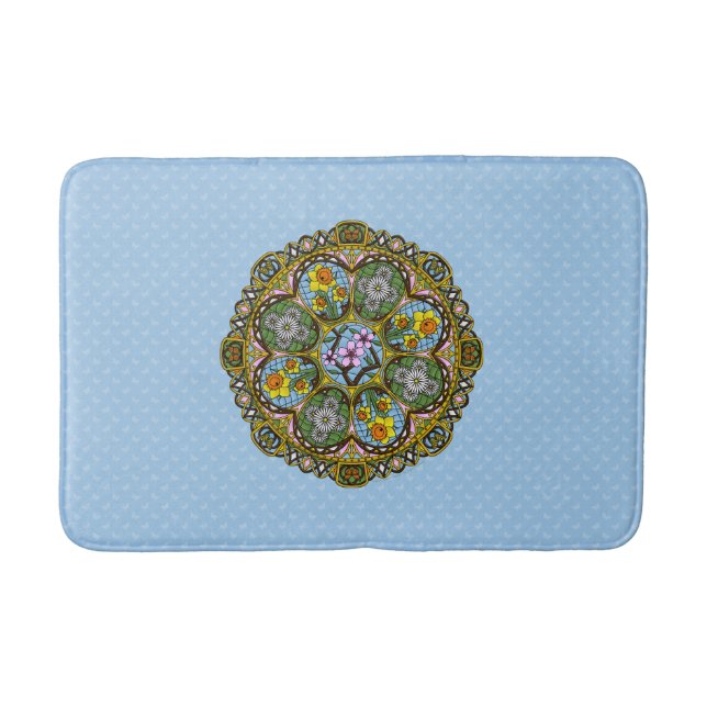 Alfombrilla De Baño Mat de Bath de primavera (Anverso)