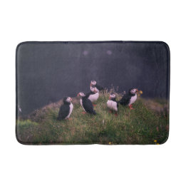 Alfombrilla De Baño Mat de Bath de Puffins Atlánticos