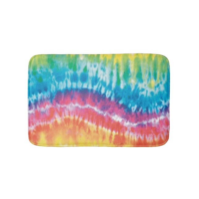 Alfombrilla De Baño Mat de Bath Tie Dye (Anverso)