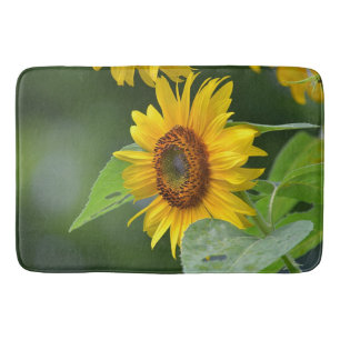 Alfombrilla De Baño Mat de cocina/baño de girasol
