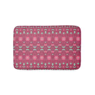 Alfombrilla De Baño Mat De Flor Rosa Elige Tu Tamaño
