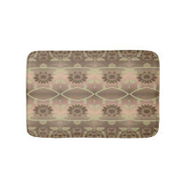 Alfombrilla De Baño Mat Floral De Diseño Con Paredes Suaves Y Engranaj