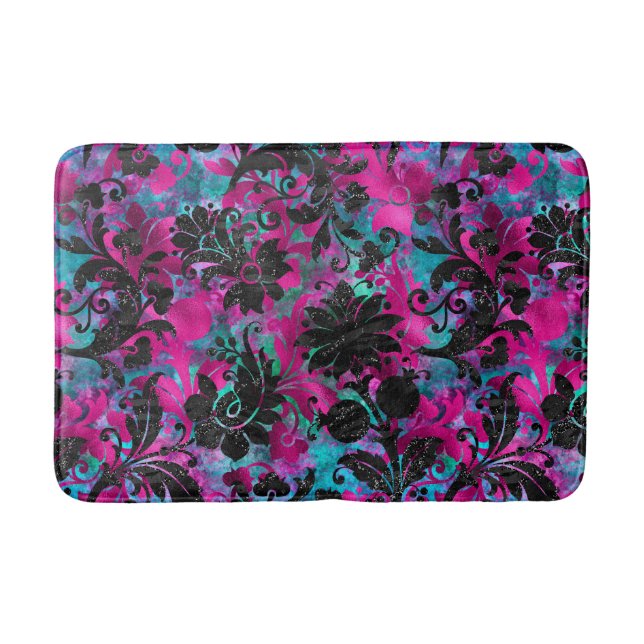 ALFOMBRILLA DE BAÑO MAT TROPICAL HAWAIAN BRIGHT BATH (Anverso)