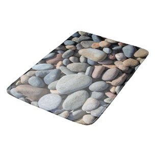 Alfombrilla De Baño Mata de baño de guijarros naturales