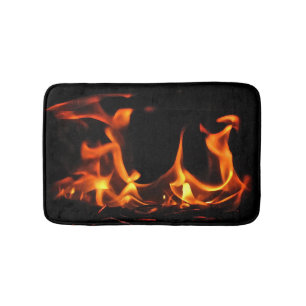 Alfombrilla De Baño Matas de baño de fuego bailando