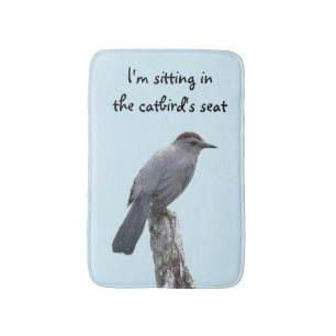 Alfombrilla De Baño Matas de Baño del Asiento de Catbird