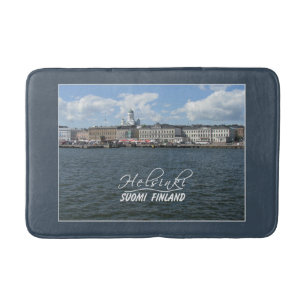 Alfombrilla De Baño Materia de baño de Helsinki Harbour Finlandia