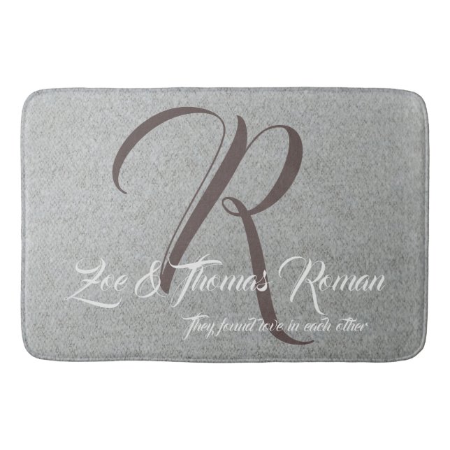 Alfombrilla De Baño Materia de baño para familias (Anverso)