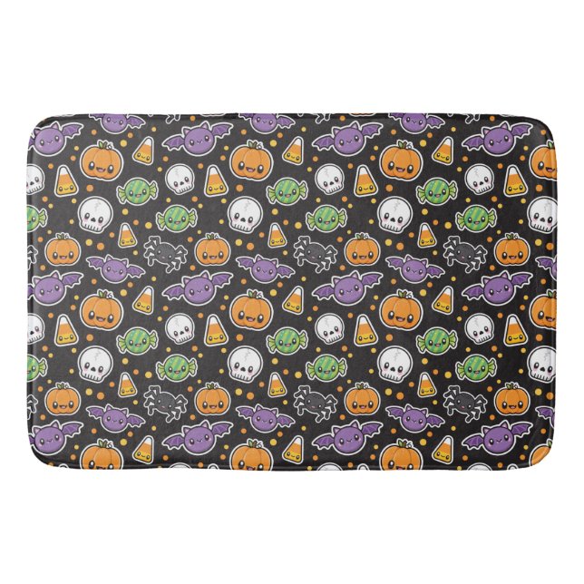 Alfombrilla De Baño Materia de baño para tratamientos de Halloween (Anverso)