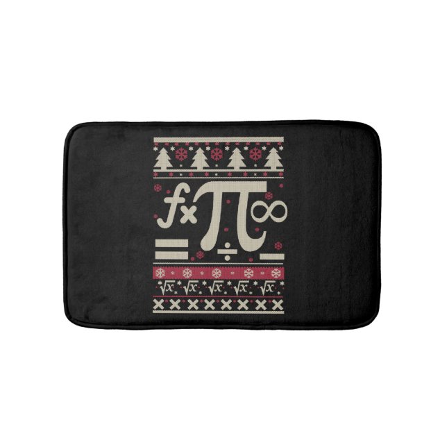Alfombrilla De Baño Math Ugly Navidades (Anverso)