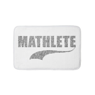 Alfombrilla De Baño Mathlete Bathroom Mat