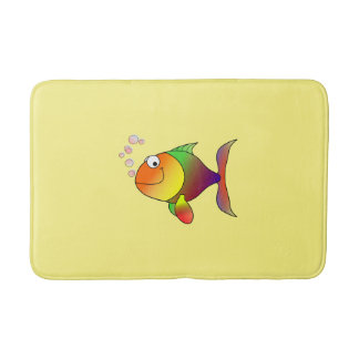 Alfombrilla De Baño Matta de baño de pescado fresco