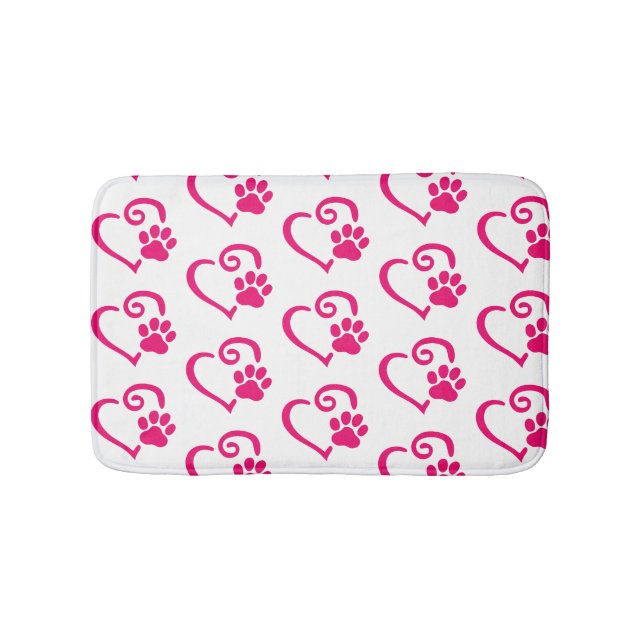 Alfombrilla De Baño Me encanta mi baño de cachorros (Anverso)