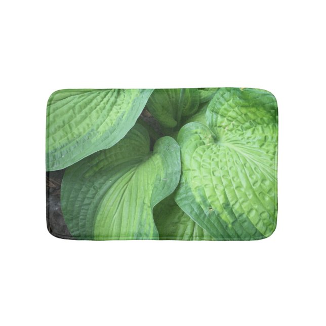 Alfombrilla De Baño mecha de baño de hosta (Anverso)