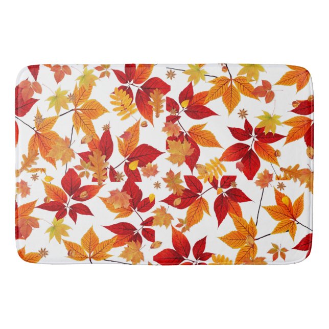 Alfombrilla De Baño Medianoche de otoño (Anverso)