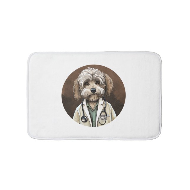 Alfombrilla De Baño Médica del perro de Havanese (Anverso)