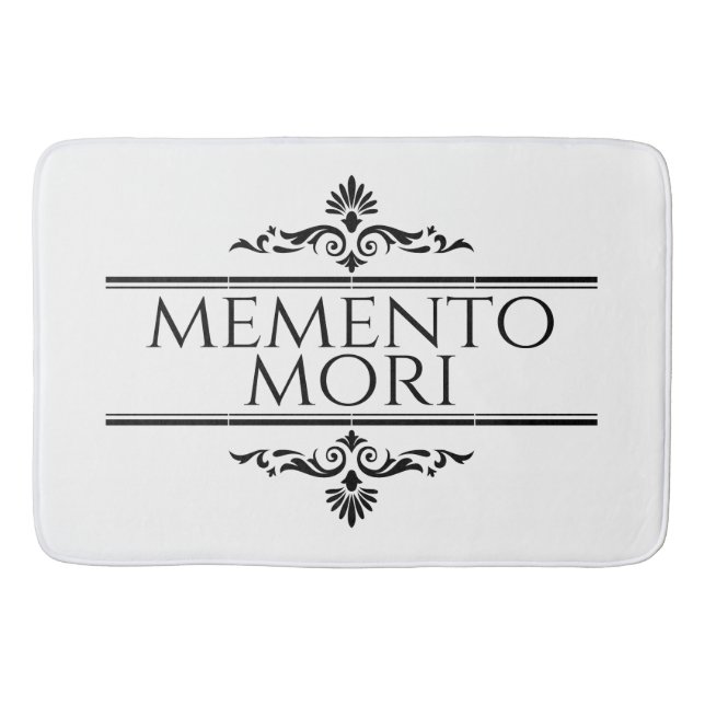 Alfombrilla De Baño Memento Mori (Anverso)