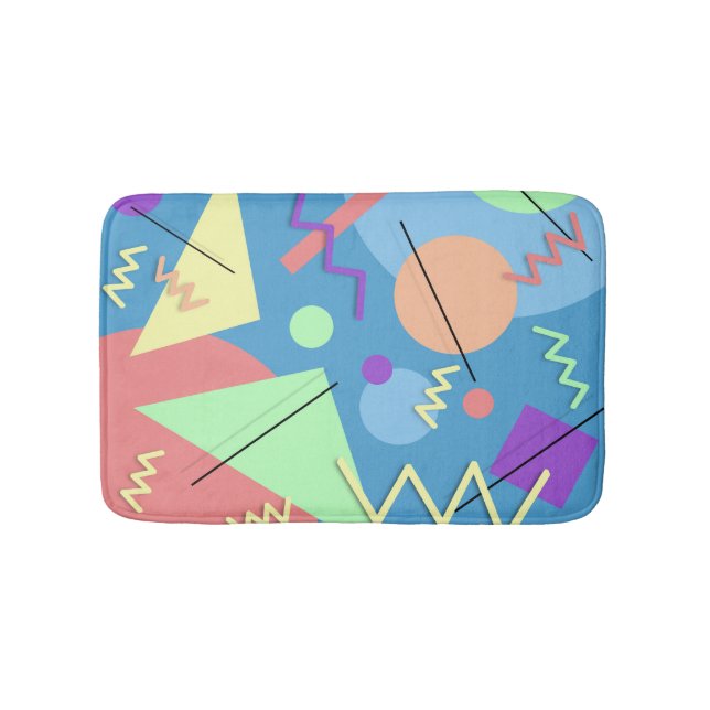 Alfombrilla De Baño Memphis No. 4 (Anverso)