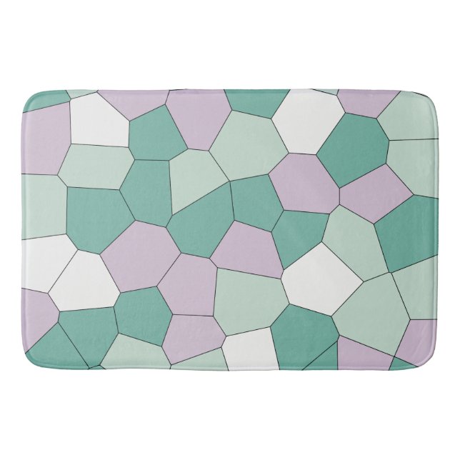 Alfombrilla De Baño Menta y Lavanda (Anverso)